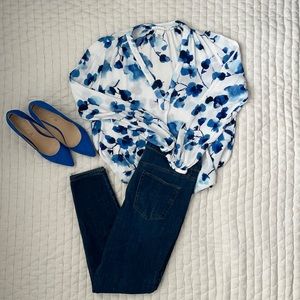 GAP Denim skinny super high rise jean